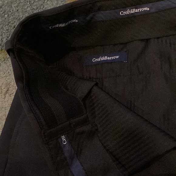 Croft&Barrow Flat Front Trousers - Picture 4 of 8